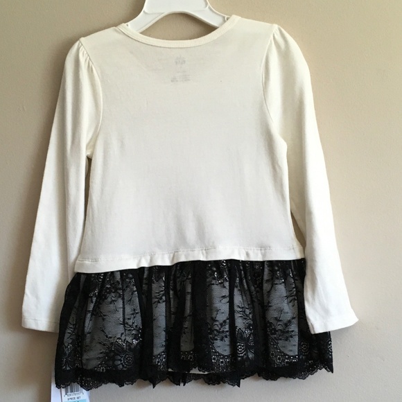 Kids Headquarters 2 Pc. Heart top& leggings set, Little Girl size 5. - Picture 3 of 12